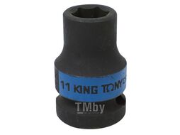 Головка торцевая ударная шестигранная KING TONY 1/2", 11 мм 453511M