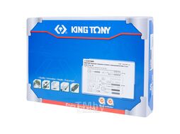 Набор торцевых головок KING TONY 1/4"&3/8" с принадлежностями, ложемент, 75 предметов 9-5575MR