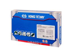Набор торцевых головок KING TONY 1/4" с принадлежностями, ложемент, 65 предметов 9-2565MRV