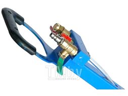 Домкрат пневматический 2т 2-секционный с ручкой (квадрат) AE&T T08102A