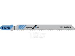 Пилка для лобзика T 127 D Special for Aul (в упаковке 100шт.), BOSCH