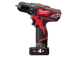 Аккумуляторная дрель-шуруповерт MILWAUKEE M12BDD-402С (Li-Ion4Ач) 4933441925