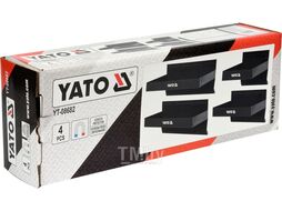 Полки магнитные для тележки (набор 4шт.) Yato YT-08682