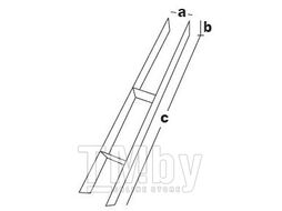 Закладная опора усиленная Н-образная EKT 111x60x600/6 PSWZ111 (шт) CV501159