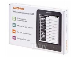 Электронная книга Digma e63S, Dark Grey
