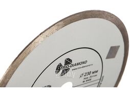 Диск алмазный сплошной Trio-Diamond серия New Formula 230x10x25.4 (переходные кольца на 22.23) mm W406