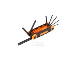 Набор складных шестигранных ключей HT07 8 в 1 Deko 065-0588