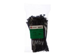 Стяжки нейлоновые Fortisflex КСР 7,5x200 (ч) (100шт.) 63284