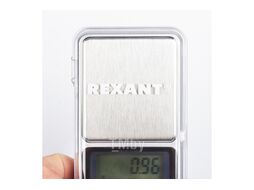 Весы карманные электронные REXANT от 0,01 до 200 грамм 72-1001