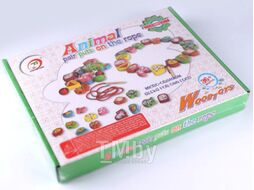 Развивающая игрушка Darvish Животные. Шнуровка / DV-T-2086