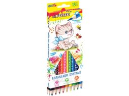 Набор цветных карандашей deVente Cosmo.Trio / 5023911 (18цв)