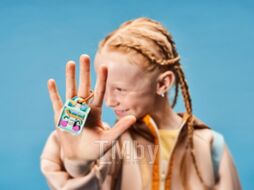 Набор для создания украшений Lego Dots Брелок для сумки Единорог / 41940