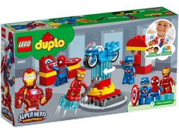 Конструктор Lego Marvel Лаборатория супергероев 10921