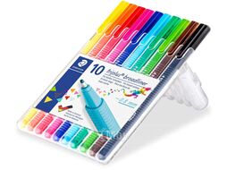 Набор лайнеров Staedtler Триплюс 338 SB10 (10шт)