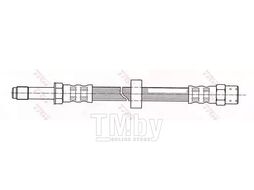 Шланг тормозной VOLVO S60, V70, S80 98- Front L=367mm TRW PHB562