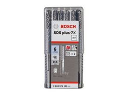 Сверло ударное по бетону SDS-Plus-7X D6 50 115мм (30шт) 2.608.576.192 BOSCH