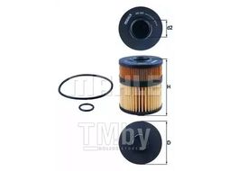 Фильтр масляный Opel Vectra C, Signum Y30DT (двиг Isuzu) KNECHT OX563D