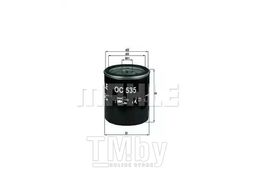 Фильтр масляный Ford 1.8 TDCI Focus 05->, C-Max 07->, Galaxy 06->, Mondeo 07-> KNECHT OC535
