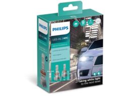 Комплект светодиодных ламп H11 12V LED H11 2шт (белый свет, яркость +160%) PHILIPS 11362U50CWX2