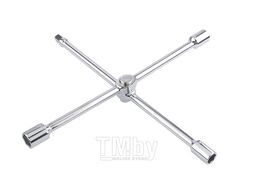 Ключ-крест баллонный, складной 17,19,21mm и 1/2", 406мм, хромир. Gross 14250