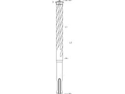 Бур (сверло) 12х200х265 мм SDS-plus 7X BOSCH