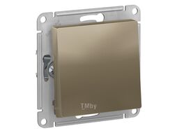 Переключатель AtlasDesign 1-клавишный, шампань Schneider Electric ATN000561