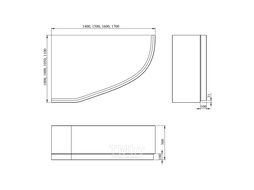 Ванна акриловая Lavinia Boho Bell Pro 150x100 / 3702150R