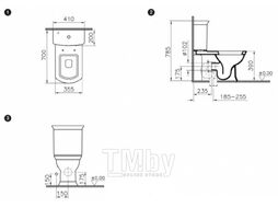 Бачок для унитаза Vitra Serenada (4161B003-0107)