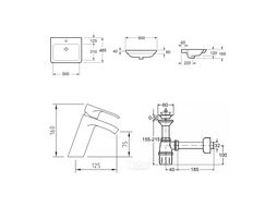Умывальник Lavinia Boho Bathroom Sink 21510300 (со смесителем)