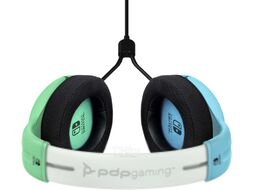 Наушники-гарнитура PDP LVL40 (синий/зеленый)