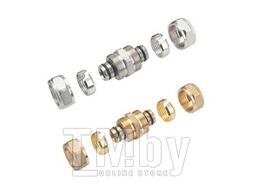 Муфта Rifeng F1-S1216x1216 резьбовые фитинги (латунь) (F1-S1216x1216)