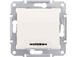 Переключатель Sedna с подсветкой 10A, бежевый Schneider Electric SDN1500147