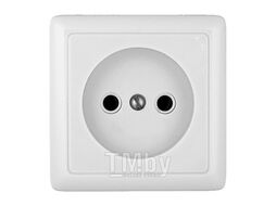 Розетка Хит без заземления без шторок 10A открытая установка, белый Schneider Electric RA10-131-B