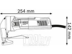 Ножницы листовые BOSCH GSC 75-16 в кор. (750 Вт, сталь до 1.6 мм) (0601500500)