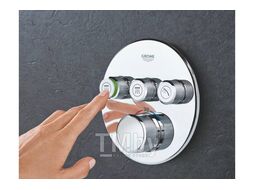 Смеситель скрытого монтажа Grohe Grohtherm SmartControl с термостатом (29121000)