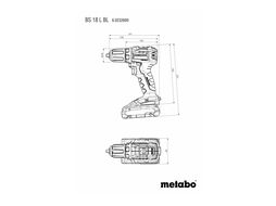 Шуруповерт BS 18 L BL METABO 602326840