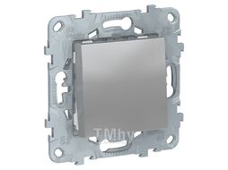 Переключатель перекрестный Unica NEW 1-клавишный, алюминий Schneider Electric NU520530