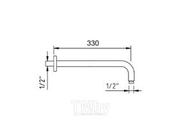 Душевой кронштейн Clever Luzia 96153