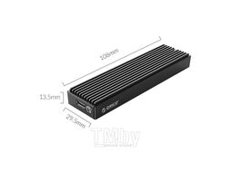Контейнер SSD Orico M2PF-C3 (черный)