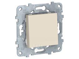 Переключатель перекрестный Unica NEW 1-клавишный, бежевый Schneider Electric NU520544