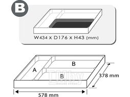 Набор головок торцевых 1/2" с трещоткой TOPTUL (GCAT4301)