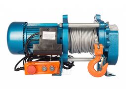 Лебедка TOR KCD-750 E21 (ЛЭК-750) 750 кг, 380 В с канатом
70 м