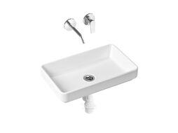 Умывальник Lavinia Boho Bathroom Sink Slim 21510136 (со смесителем)