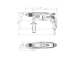 Дрель SBE 780-2 METABO 600781500