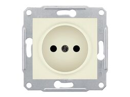 Розетка Sedna без заземления без шторок 16A, бежевый Schneider Electric SDN2900147