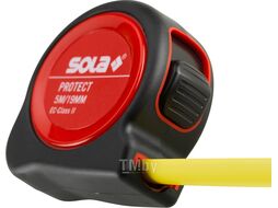 Рулетка 5м/19мм "Protect" PE 5m (SOLA) (50550501)