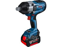 Гайковерт аккумуляторный ударный GDS 18V-1050 H (2акк 5,0A/h GAL 18V-40) L-Boxx 0.601.9J8.522 BOSCH