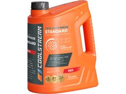 Антифриз CoolStream Standard 40 красный 5 кг карбоксилатный антифриз (OAT), используемый для заправки в новые автомобили на заводах ГАЗ, КАМАЗ и др. Имеет официальный допуск АвтоВАЗ, прописан как рекомендованный антифриз в Руководстве по эксплуатации COOL