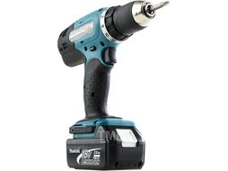 Аккум. дрель-шуруповерт MAKITA DDF453 RFE (18.0 В, 2 акк., 3.0 А/ч Li-Ion, 2 скор., 42 Нм,) (DDF453RFE)