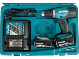 Аккум. дрель-шуруповерт MAKITA DDF453 RFE (18.0 В, 2 акк., 3.0 А/ч Li-Ion, 2 скор., 42 Нм,) (DDF453RFE)